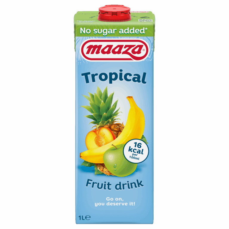 Maaza Tropical No Sugar Added 1L