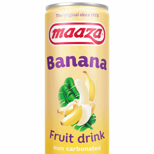 Banana 33cl sleek can