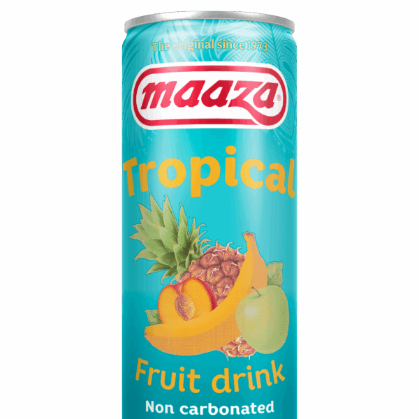 Tropical 33cl sleek can